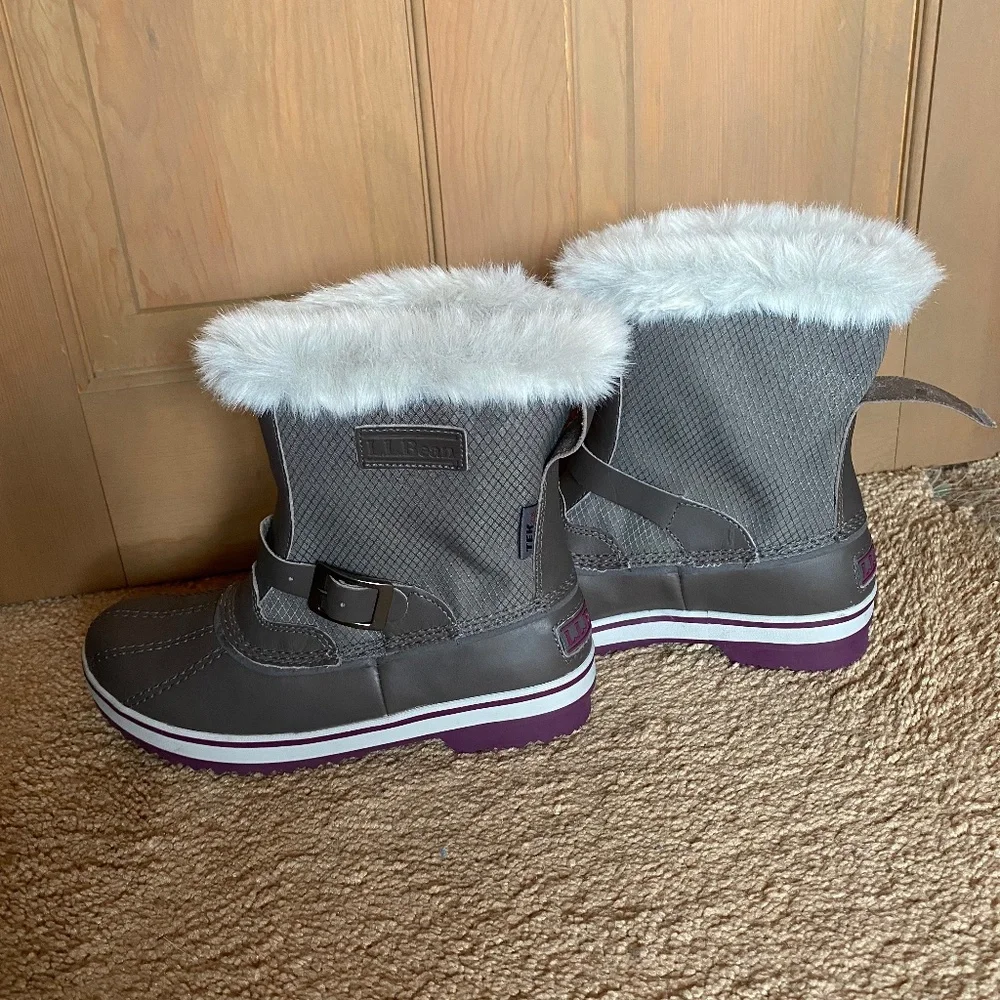 LL BEAN Tek2.5 Waterproof Lightweight Winter Boots‎ Primaloft Insulation NWT
